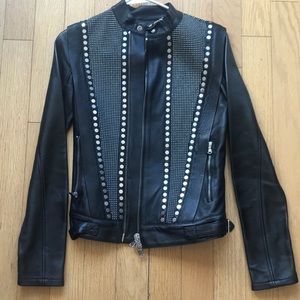 Diesel Black Gold leather jacket